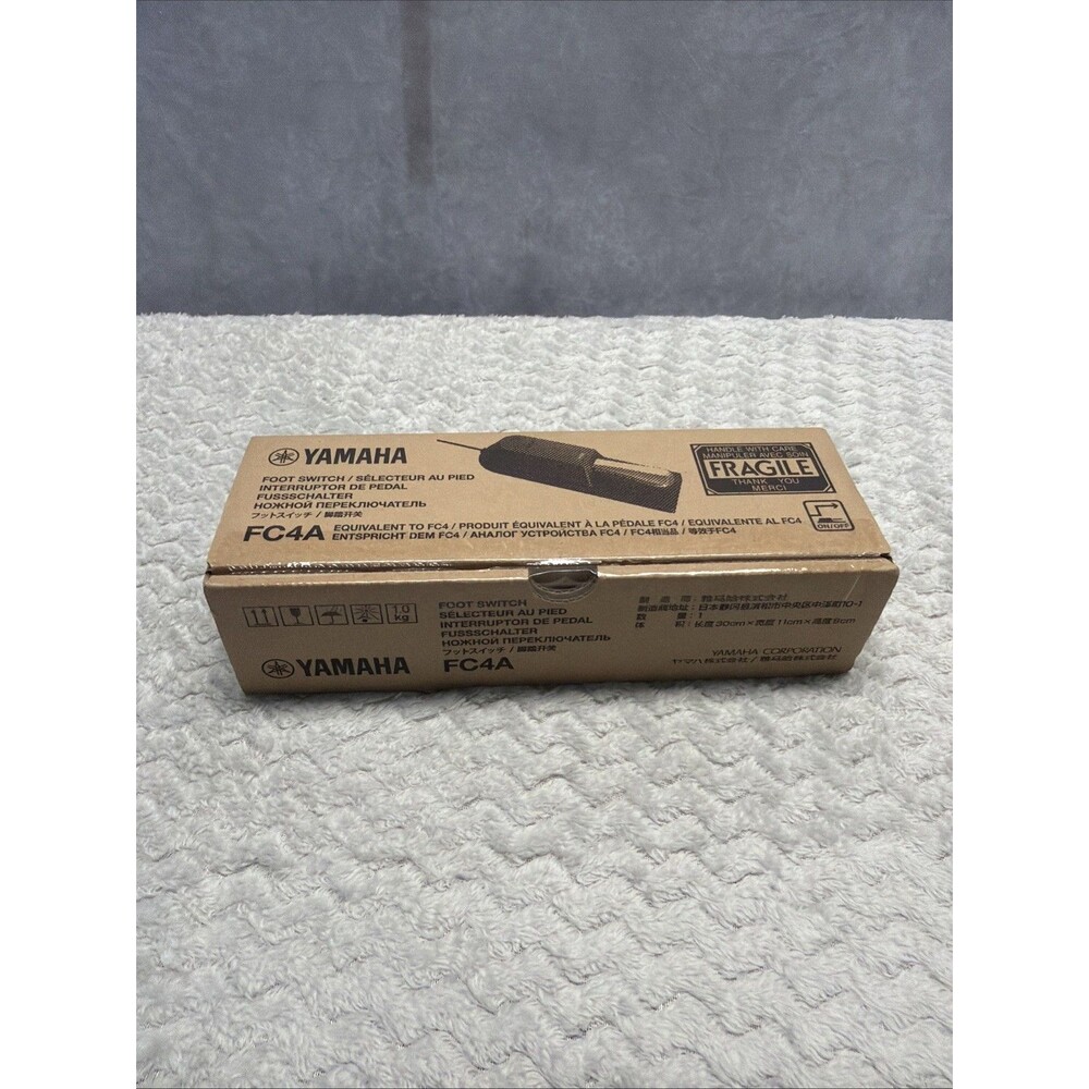 Yamaha FC4A Piano-Style Foot Switch Sustain Pedal for Keyboard, Synth, & Piano